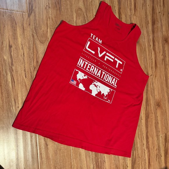 LVFT Men International Tank Top 2XL XXL - Picture 1 of 5